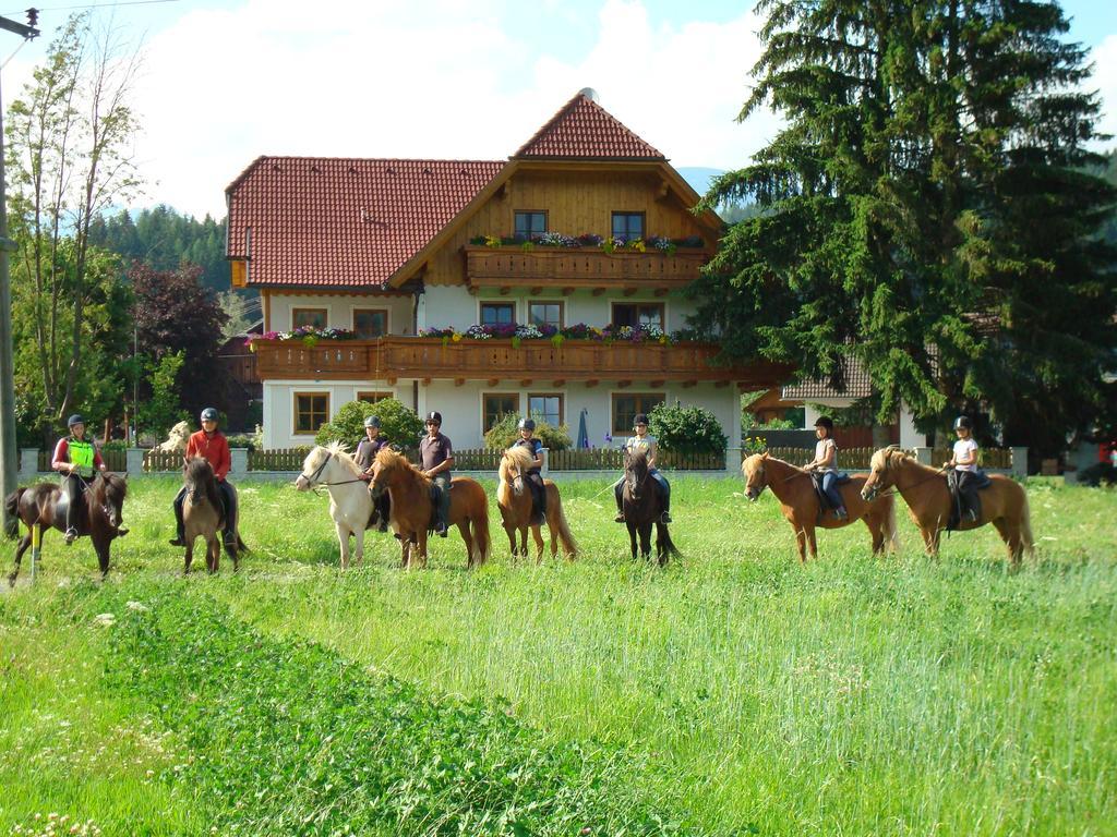 Вилла Bio Bauernhof Schoberhof Sankt Andra im Lungau Экстерьер фото